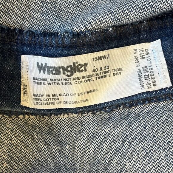 Wrangler Men's Jeans 40 x 26 Raw Hem 5 Pocket Western Everyday - Picture 6 of 6